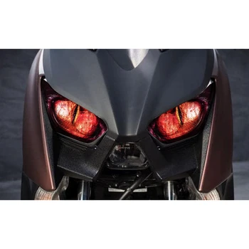 2 Nastavte Motocyklové Príslušenstvo Svetlometov Na Ochranu Svetlometu Nálepka Yamaha Xmax 300 Xmax 250 2017-2018, B & C
