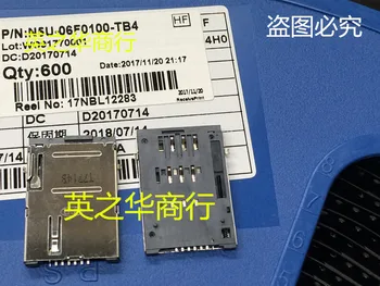 30pcs originálne nové N5U-06F0100-TB4 držiak SIM karty