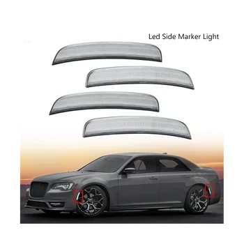 Auto Blatník Strane Marker Repeater Svetlo Dynamické podbehmi Zapnite Indikátor Signálu pre Chrysler 300 300C 2015-2021
