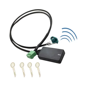 DC12V 12Pin Auto Bezdrôtový AUX Bluetooth 5.0 Adaptér Hands-Free Auto Bluetooth do Auta Audio Kábel pre Audi A3, A4 B8 B6 A6
