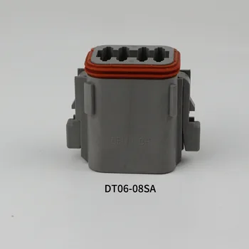 DETUSCH Automobilový nepremokavé konektor DT06-8SA 8-otvor šedá DT06-08SA