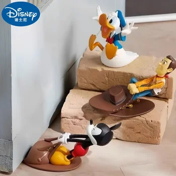 Disney Kawaii Mickey Mouse Woody Dvere Zátky Tvorivé Opakovane Vetru Domov Anti-kolízie Doorstop Blokátory Domova Hračka