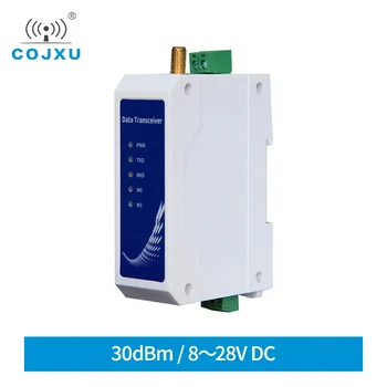 E95-DTU(400SL30-232) SX1268 410.125-493.125 MHz 30dBm 10km Rozmedzí 12V 24V RS232 Modbus Din lištu 433Mhz LoRa Modem