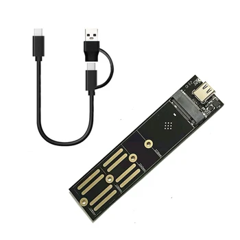 HDD Stúpačky Karty M2 (Solid-State Drive) Adaptér Nvme/Ngff Dual Protokol K USB 3.1 Pcie SATA Externý Čítačka Karty Adaptéra