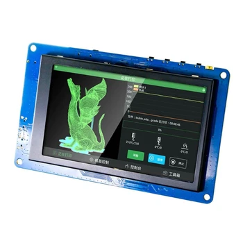 L43D Pad45 4.5 palcový Kapacitný Displej Tabletu 3D Model Knižnice Diaľkové Príslušenstvo