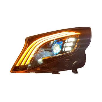 Najlepšie ceny auta Svetlometu auto svetlomet auto led lampa led reflektor na mercedes w447 vclass v250 vito