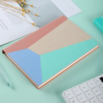 Papierový poznámkový blok Binder Notebook 21*14.5 cm Zahustiť Dizajn Vestník Kompaktná Veľkosť Kancelárske Školské potreby Vynikajúci Sladký Darček