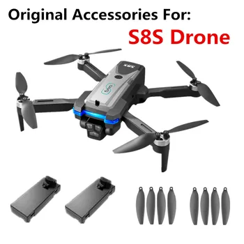 S8S Drone Originálne Príslušenstvo 3,7 V 1800Mah Batériu/ Propeller Blade/ USB Linka/ Pre LS-S8S Drone S8S Drone Náhradných dielov