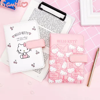 Sanrio Anime Hello Kitty A6 Notebook Cartoon Denník Memo Pad Poznámkový Blok Dievča Študentov Plánovači Školské Potreby Kancelárske Potreby, Veľkoobchod