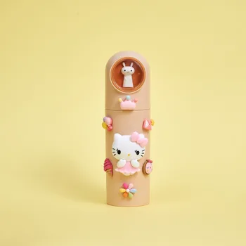 Sanrio kawaii Kuromi Hello Kitty Moje Melódie Cinnamoroll cartoon ústna voda cup úložný box cestovné prenosné plastové kefka pohár