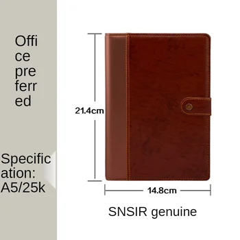 Shenshi 87 business notebook papiernictvo A5 kožené tvorivé pracky poznámkový blok retro hrubé notebook program plánovač plánovač