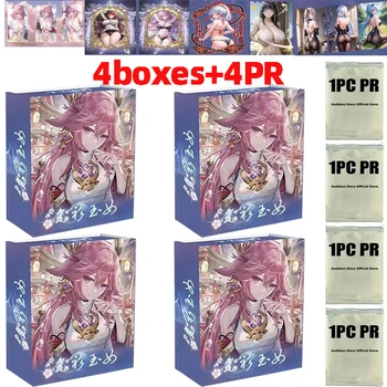 Veľkoobchod 4boxes Bohyne Príbeh Zbierky Karty Anime Hry Dievča Strany Plavky, Bikiny Sviatok Booster Box Hračky Záľuby Darček